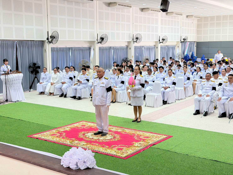 พิธีวางพานพุ่มดอกไม้ถวายเครื่องราชสักการะสมเด็จพระเจ้าบรมวงศ์เธอ เจ้าฟ้าเพชรรัตนราชสุดา สิริโสภาพัณณวดี กรมพระนครปฐมบรมขัตติยานี มหาธีรราชธิดา เนื่องในโอกาสวันคล้ายวันประสูติครบ 100 ปี