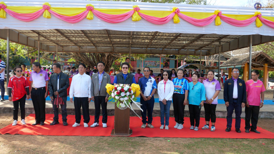 พิธีเปิดการแข่งขันกีฬาประชาชนสัมพันธ์เทศบาลตำบลอ่างศิลา ประจำปี 2568